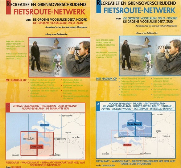 Online bestellen: Fietskaart 09&10 Fietsroute-Netwerk Groen Delta Noord & Zuid | Sportoena