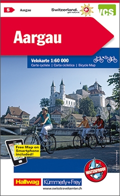 Online bestellen: Fietskaart 05 Aargau | Kümmerly & Frey