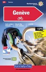 Fietskaart 17 Genf - Geneve | Kümmerly+Frey | 