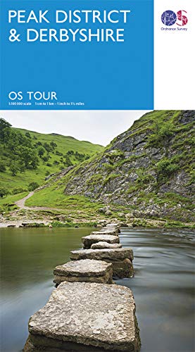 Online bestellen: Fietskaart 04 Tour Map Peak district & Derbyshire | Ordnance Survey