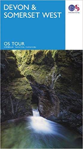 Online bestellen: Fietskaart 05 Tour Map Devon & Somerset West | Ordnance Survey