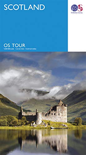 Online bestellen: Wegenkaart - landkaart 12 Tour Map Scotland | Ordnance Survey