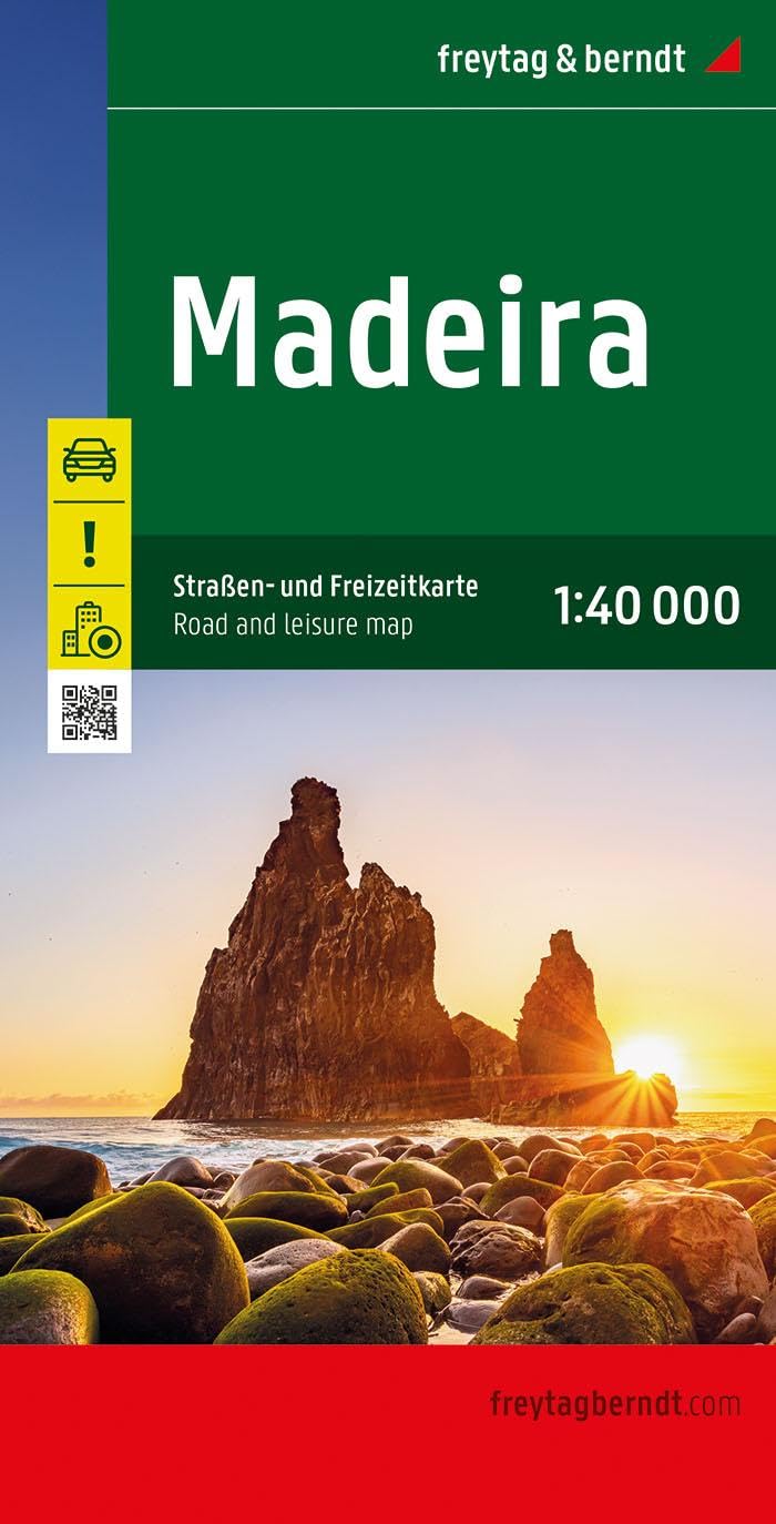 Online bestellen: Wandelkaart - Wegenkaart - landkaart Madeira | Freytag & Berndt