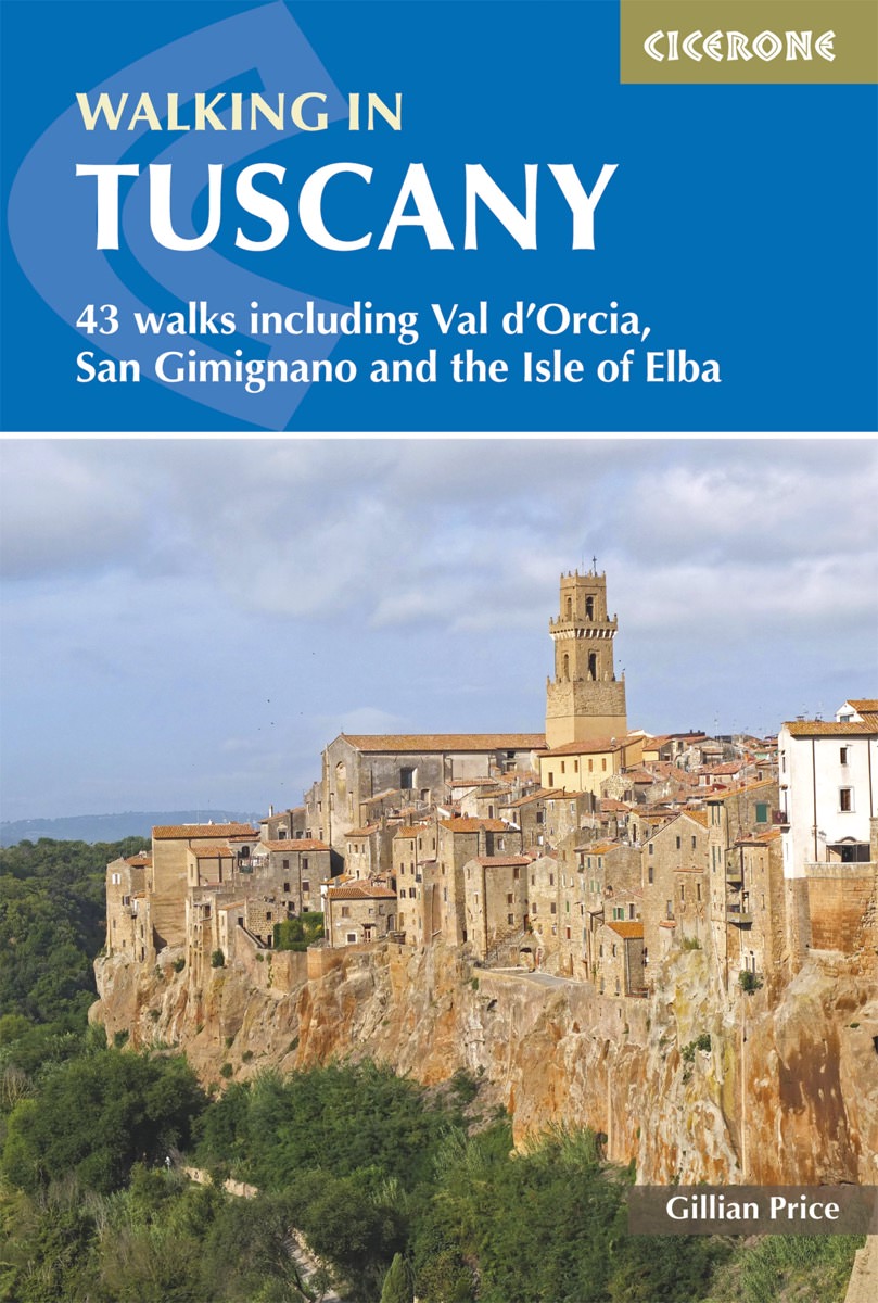 Online bestellen: Wandelgids Walking in Tuscany - Toscane | Cicerone