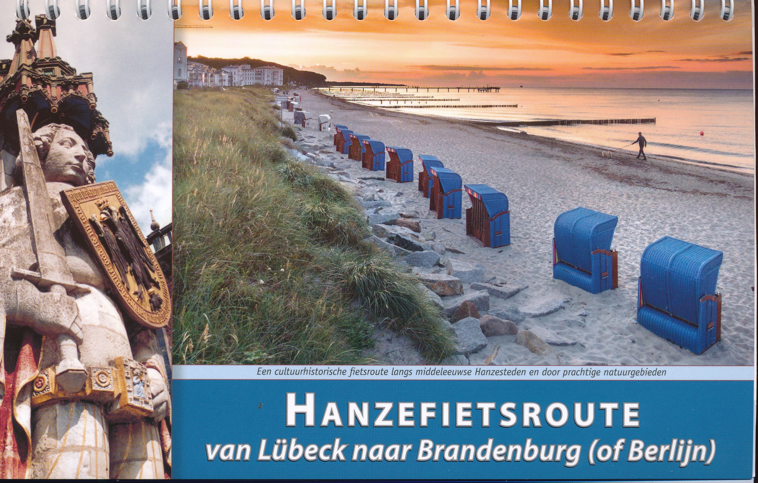 Online bestellen: Fietsgids 2 Hanzefietsroute van Lübeck naar Brandenburg (of Berlijn) | ReCreatief Fietsen