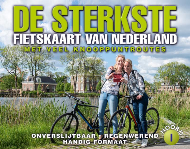 Online bestellen: Fietskaart Sterkste fietskaart Noord Nederland | Buijten & Schipperheijn