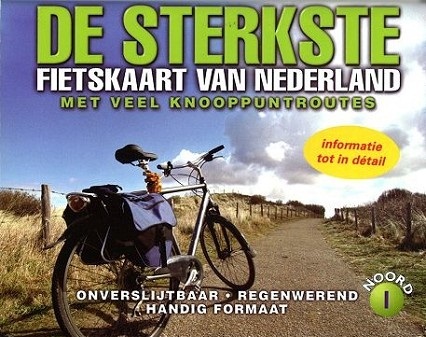 Fietskaart Sterkste fietskaart Noord Nederland 1 | Buijten en Schipperheijn |