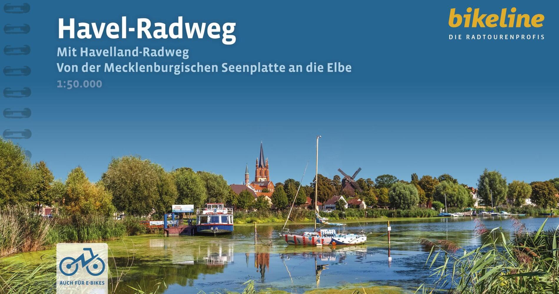 Online bestellen: Fietsgids Bikeline Havel-Radweg | Esterbauer
