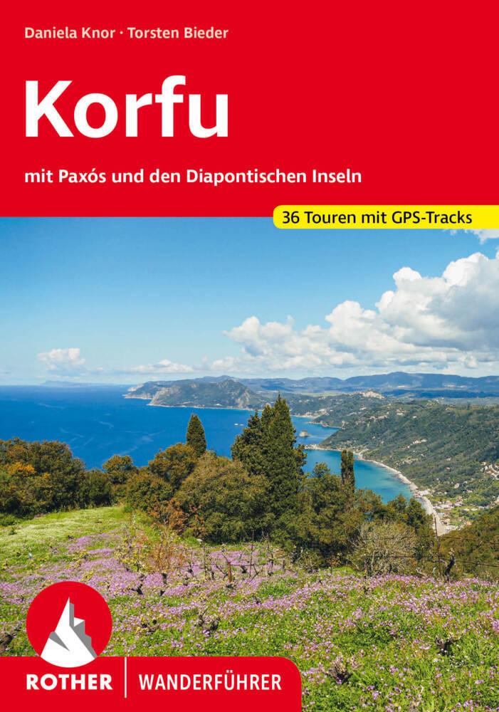Online bestellen: Wandelgids Korfu - Corfu - Korfoe | Rother Bergverlag