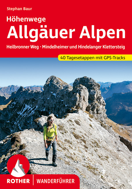 Online bestellen: Klimgids - Klettersteiggids - Wandelgids Allgäuer Alpen | Rother Bergverlag