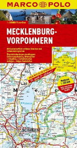 Wegenkaart - Landkaart Mecklenburg Vorpommern  MP D2 | Marco Polo | 