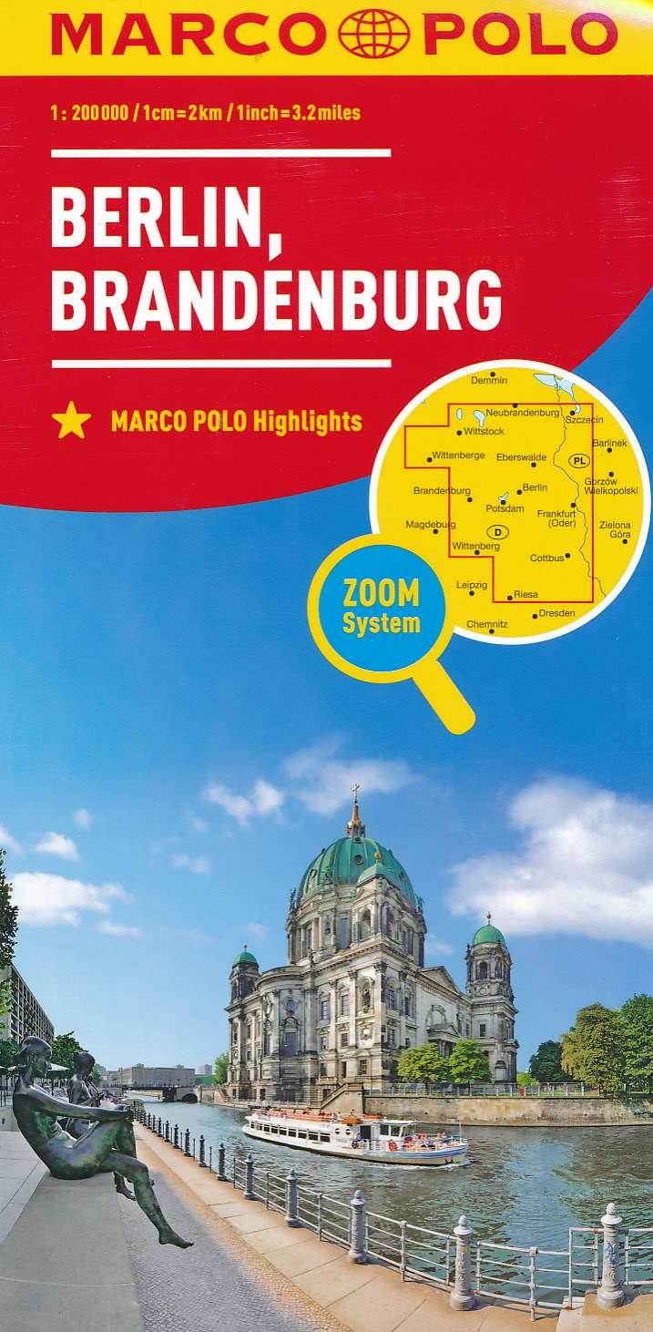 Online bestellen: Wegenkaart - landkaart D4 Brandenburg - Berlin - Berlijn | Marco Polo