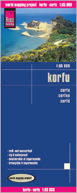 Online bestellen: Wegenkaart - landkaart Korfu - Corfu | Reise Know-How Verlag