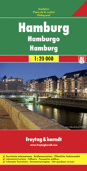 Online bestellen: Stadsplattegrond Hamburg | Freytag & Berndt