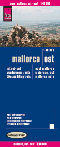 Landkaart - wegenkaart Mallorca East - Oost | Reise Know How | 