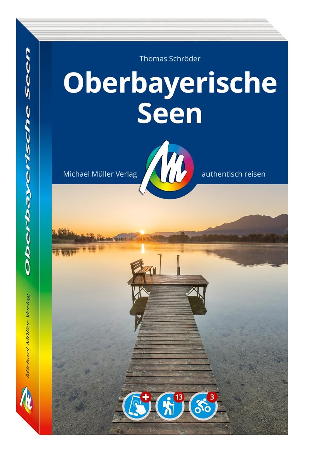 Reisgids Oberbayerische Seen - Beieren - Duitse Alpen | Michael Müller