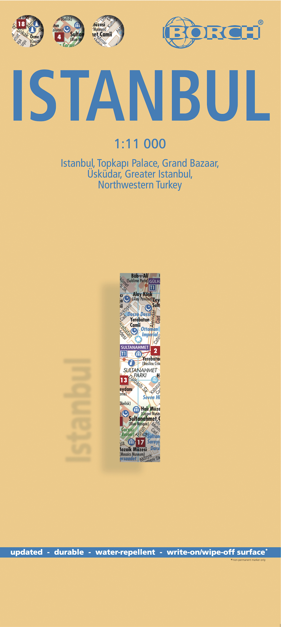 Stadsplattegrond Istanbul | Borch