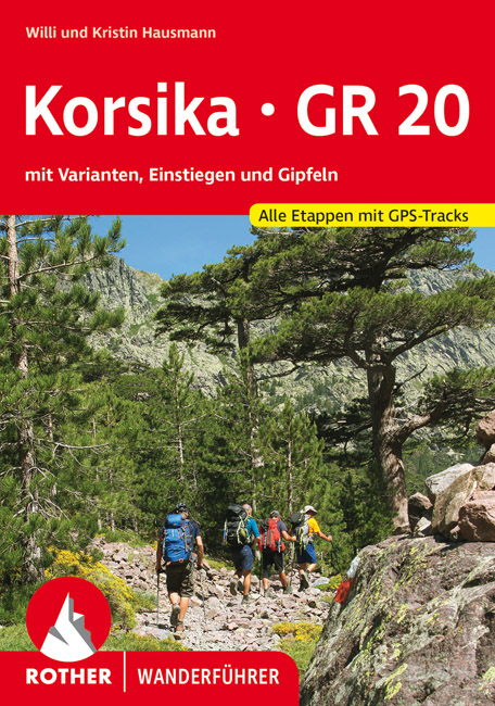 Wandelgids 256 Korsika GR20 - Corsica | Rother de zwerver