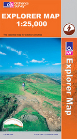 121 Wandelkaart - topografische kaart  Arundel &amp; Pulborough - Explorer 121 | Ordnance Survey | 