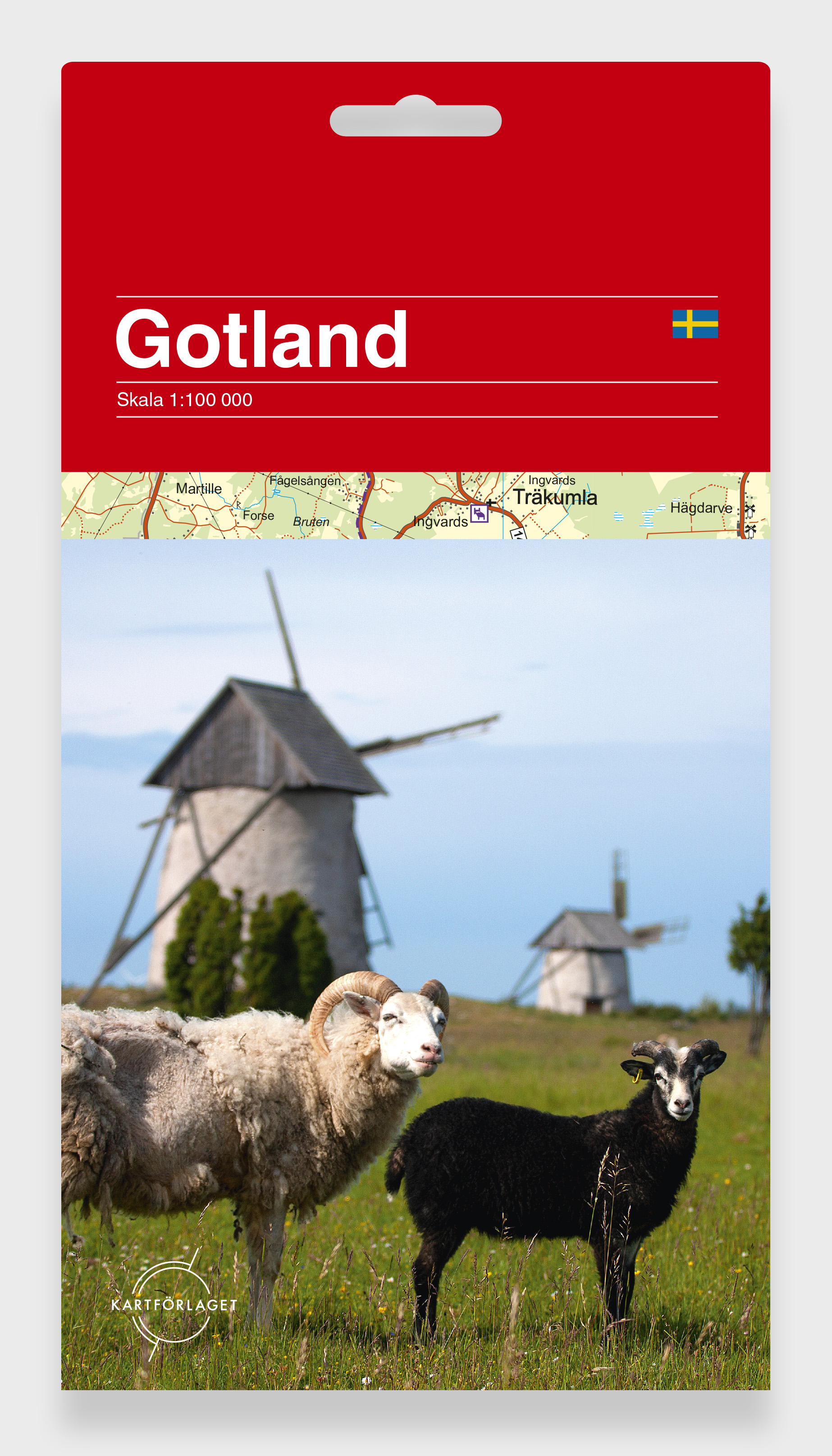 Online bestellen: Wegenkaart - landkaart Gotland (zweden) | Norstedts