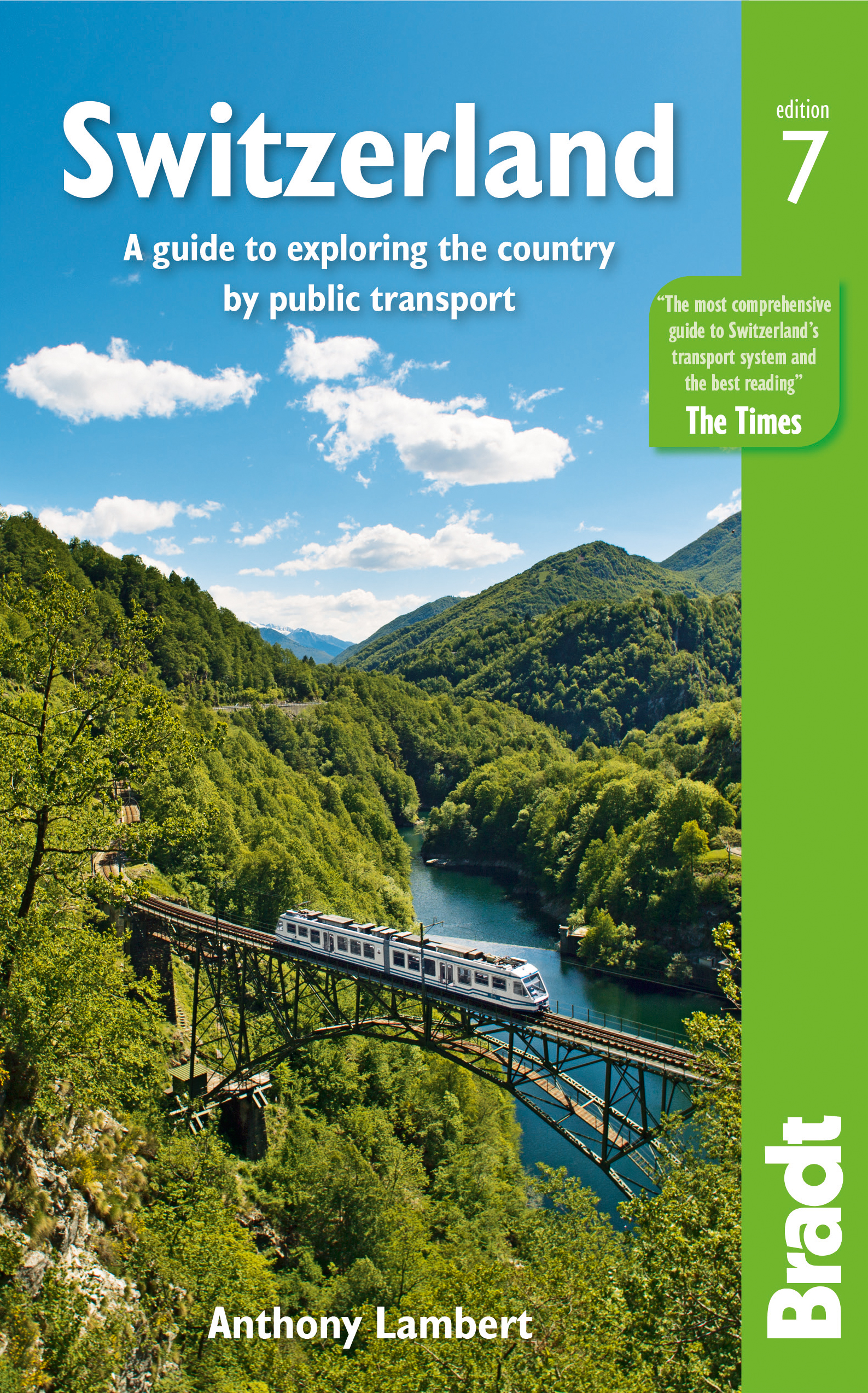 Online bestellen: Reisgids Zwitserland - Switzerland by public transport | Bradt Travel Guides