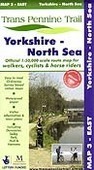 Fietskaart Trans Pennine Trail 3 East part Yorkshire-Northsea | Sustrans | 