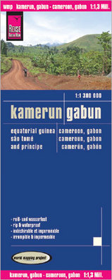 Landkaart - Wegenkaart Kameroen - Gabon, Kamerun - Gabun | Reise Knowhow | 