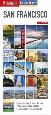 Online bestellen: Stadsplattegrond Fleximap San Francisco | Insight Guides
