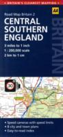 02 Wegenkaart - Road Map Britain 2 Central Southern England (Landkaart Centraal Zuid Engeland) | AA Publishing |
