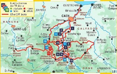 Wandelgids P144 la Suisse normande...a pied | FFRP | 9782751401145