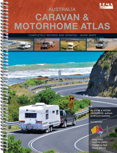 Wegenatlas Australia Caravan &amp; Motorhome Atlas (Australie Camper en Caravan Atlas) | HEMA | 