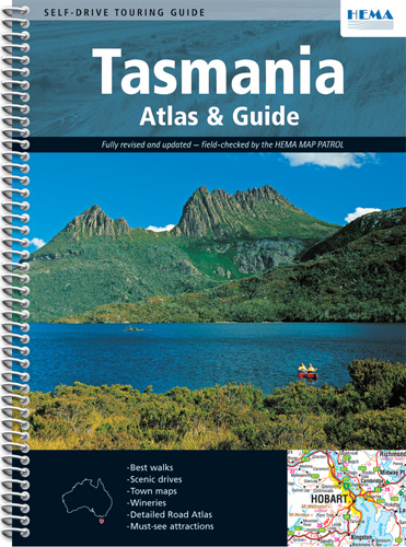 Wegenatlas - Reisgids Tasmania - Tasmanië | Hema maps |