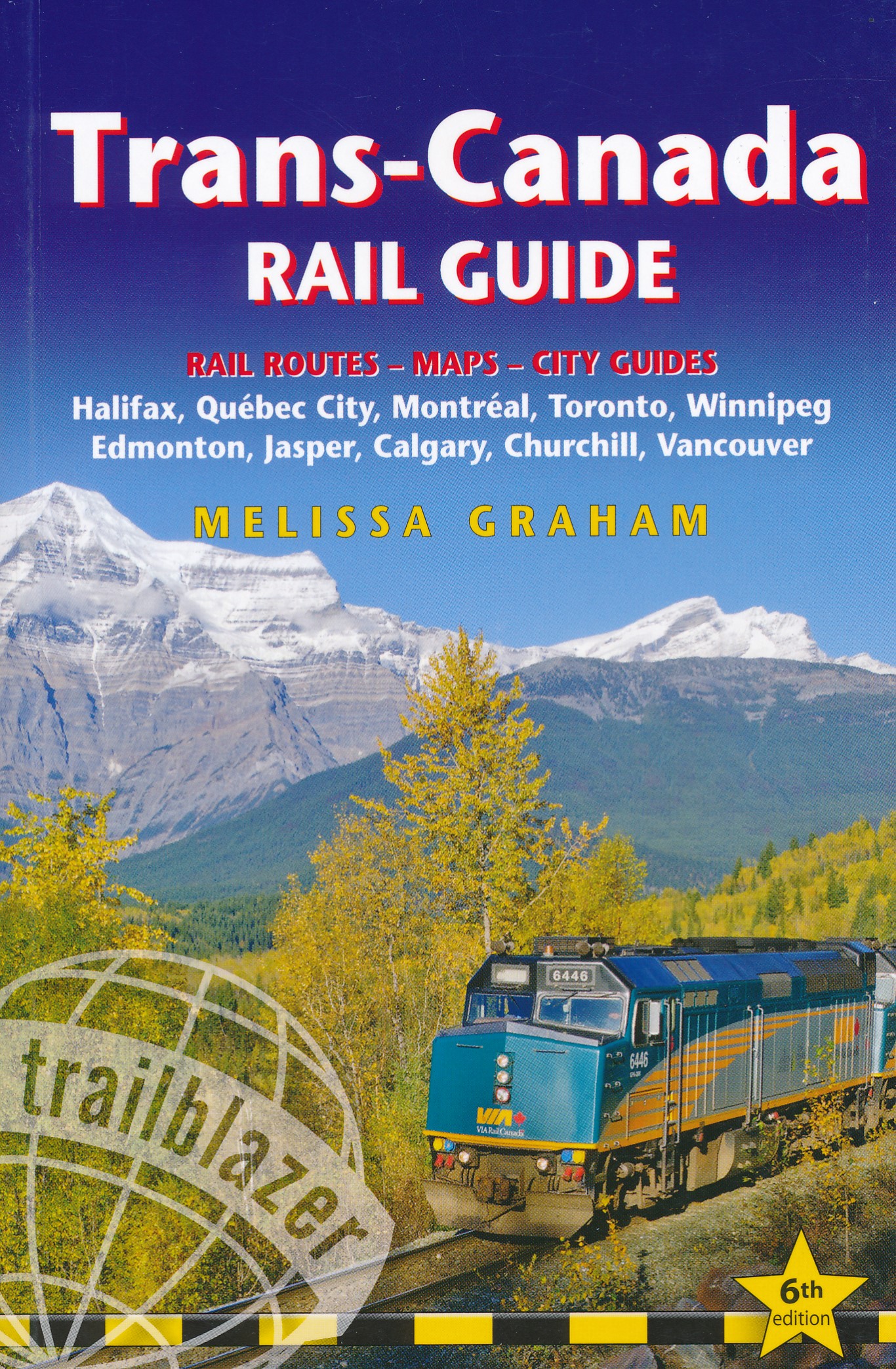 Online bestellen: Reisgids Trans-Canada Rail Guide | Trailblazer Guides
