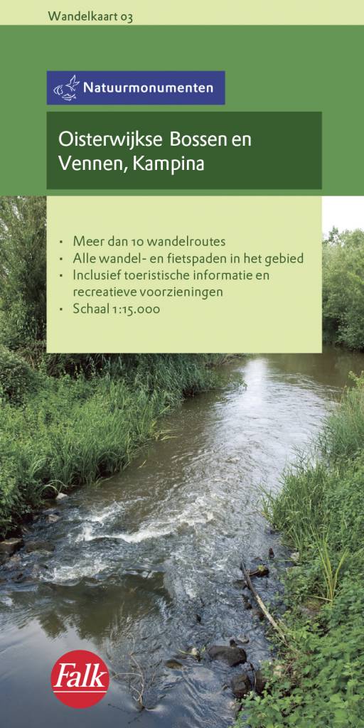 Online bestellen: Wandelkaart 03 Natuurmonumenten Oisterwijkse Bossen en Vennen, Kampina | Falk