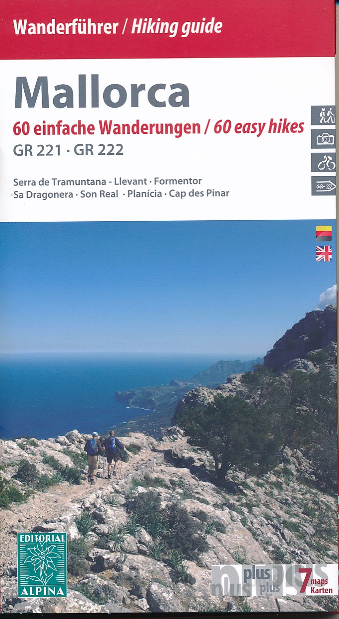 Online bestellen: Wandelgids 73 Mallorca wandelkaarten met GR221 en GR222 | Editorial Alpina