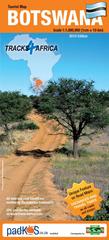 Wegenkaart- landkaart Botswana | Tracks4Africa | 