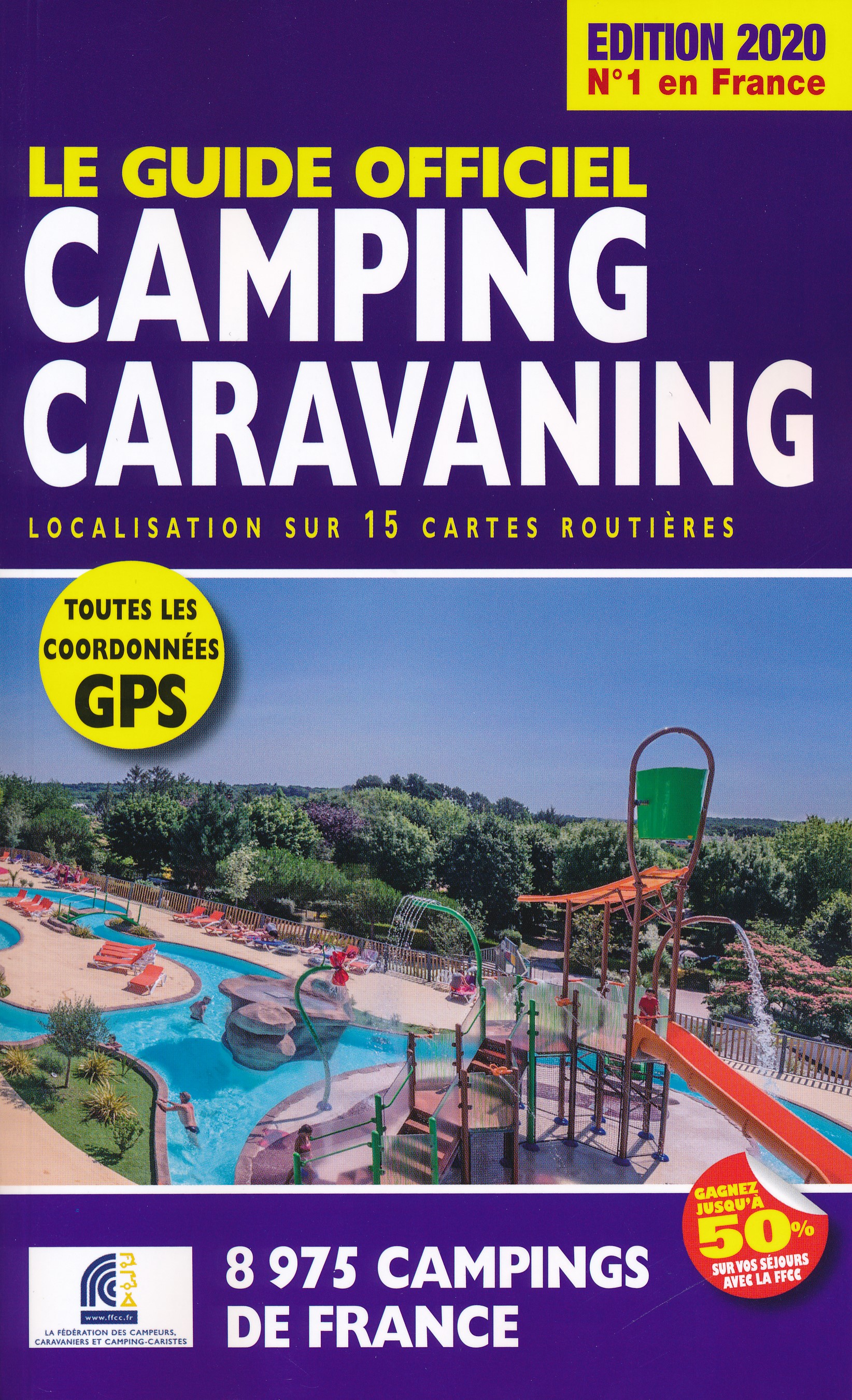 Campinggids Frankrijk FFCC 2020 | Edition Moto Presse de zwerver