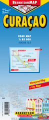 Landkaart - wegenkaart Curacao | Berndtson Borch SWP |