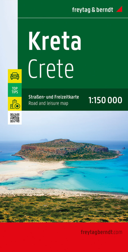 Online bestellen: Wegenkaart - landkaart Kreta | Freytag & Berndt