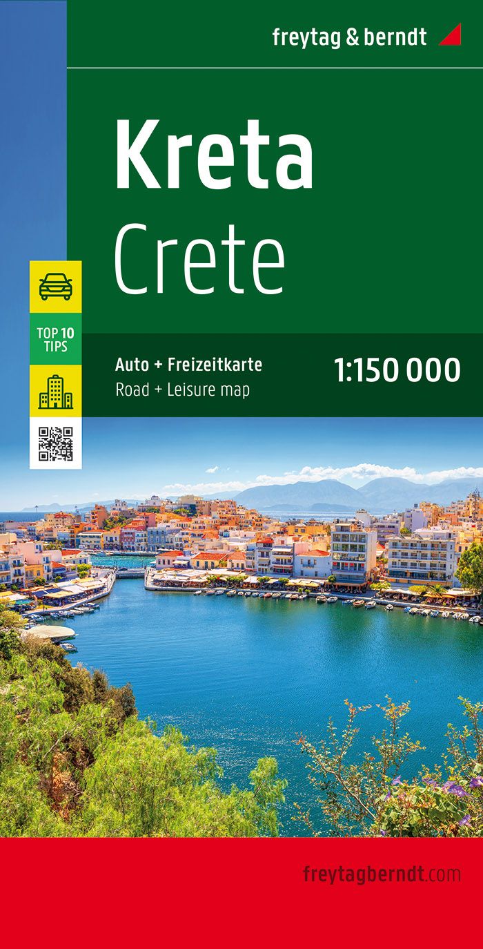 Wegenkaart - landkaart Kreta | Freytag & Berndt de zwerver