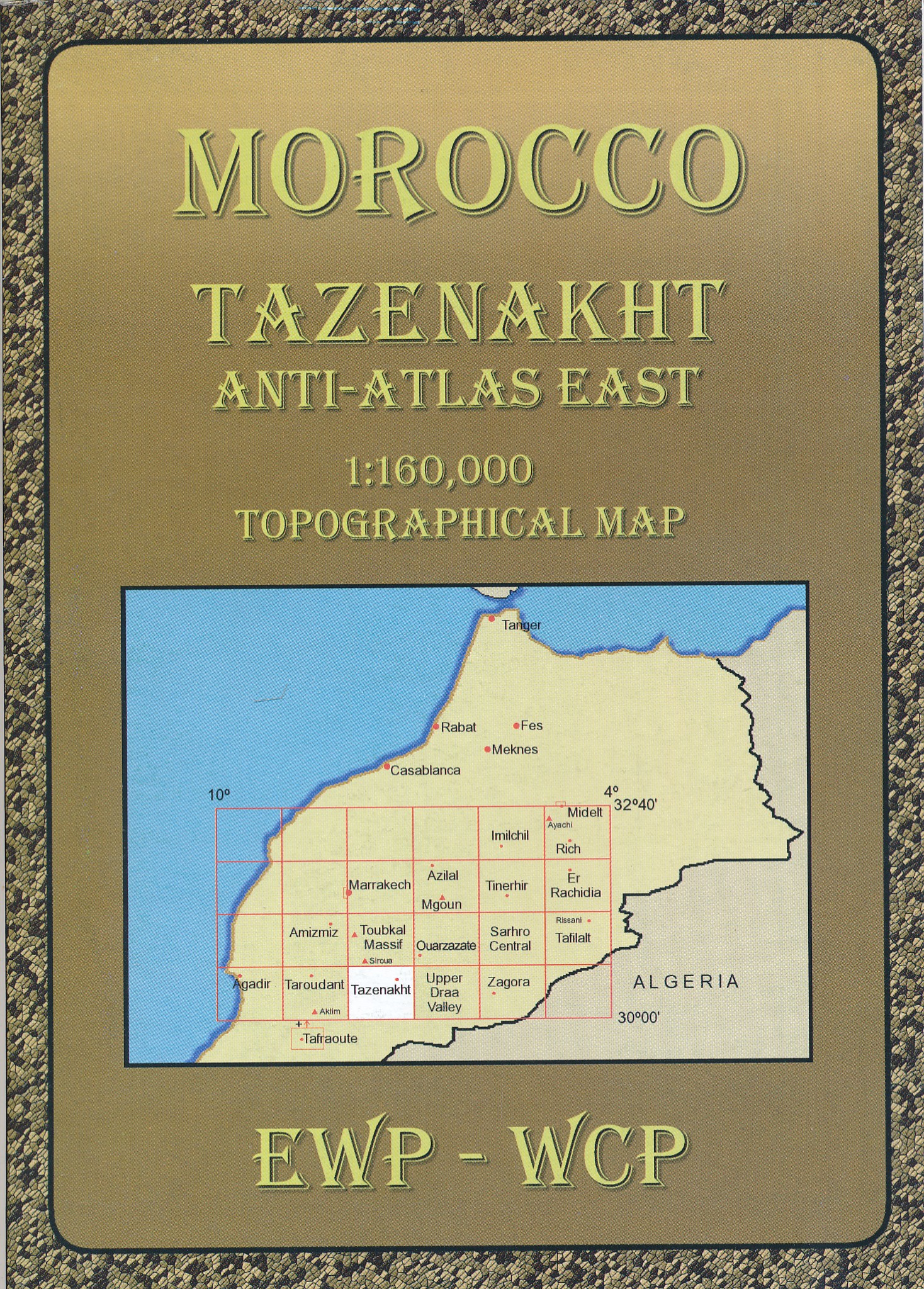 Landkaarten Marokko