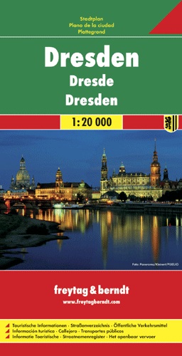 Online bestellen: Stadsplattegrond Dresden | Freytag & Berndt