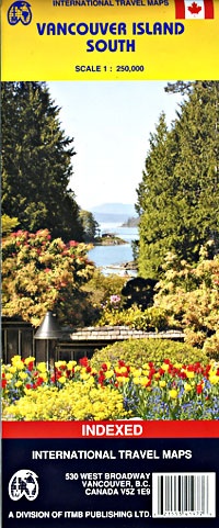 Wegenkaart - Autokaart - Landkaart Vancouver Island South (BC)| ITMB |
