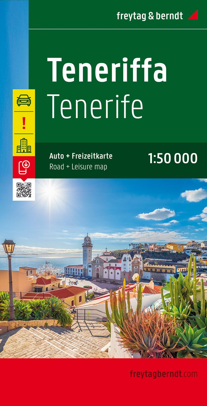 Online bestellen: Wandelkaart - Wegenkaart - landkaart Tenerife | Freytag & Berndt