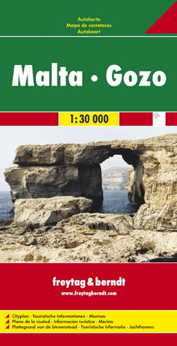 Wegenkaart - wandelkaart Malta Gozo | Freytag und Berndt |