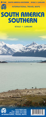 Wegenkaart - Landkaart South America Southern / Zuid Amerika, deel Zuid | ITMB | 