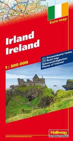 Wegenkaart - Landkaart Ireland - Ierland | Hallwag |
