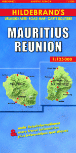 Wegenkaart - Landkaart  Mauritius - Reunion | Hildebrand&#39;s | 
