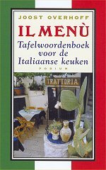 Reisgids - taalgids il Menu - Tafelwoordenboek voor de Italiaanse keuken | Podium |