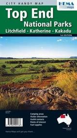 Wegenkaart  - landkaart Top End National Parks Kakadu, Litchfield and Nitmiluk | Hema Maps | 